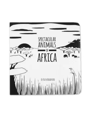 High Contrast Baby Book - African Animals