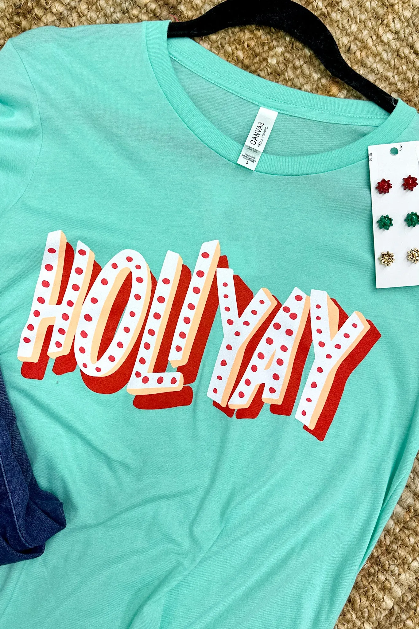 HOLIYAY Graphic Tee, Mint