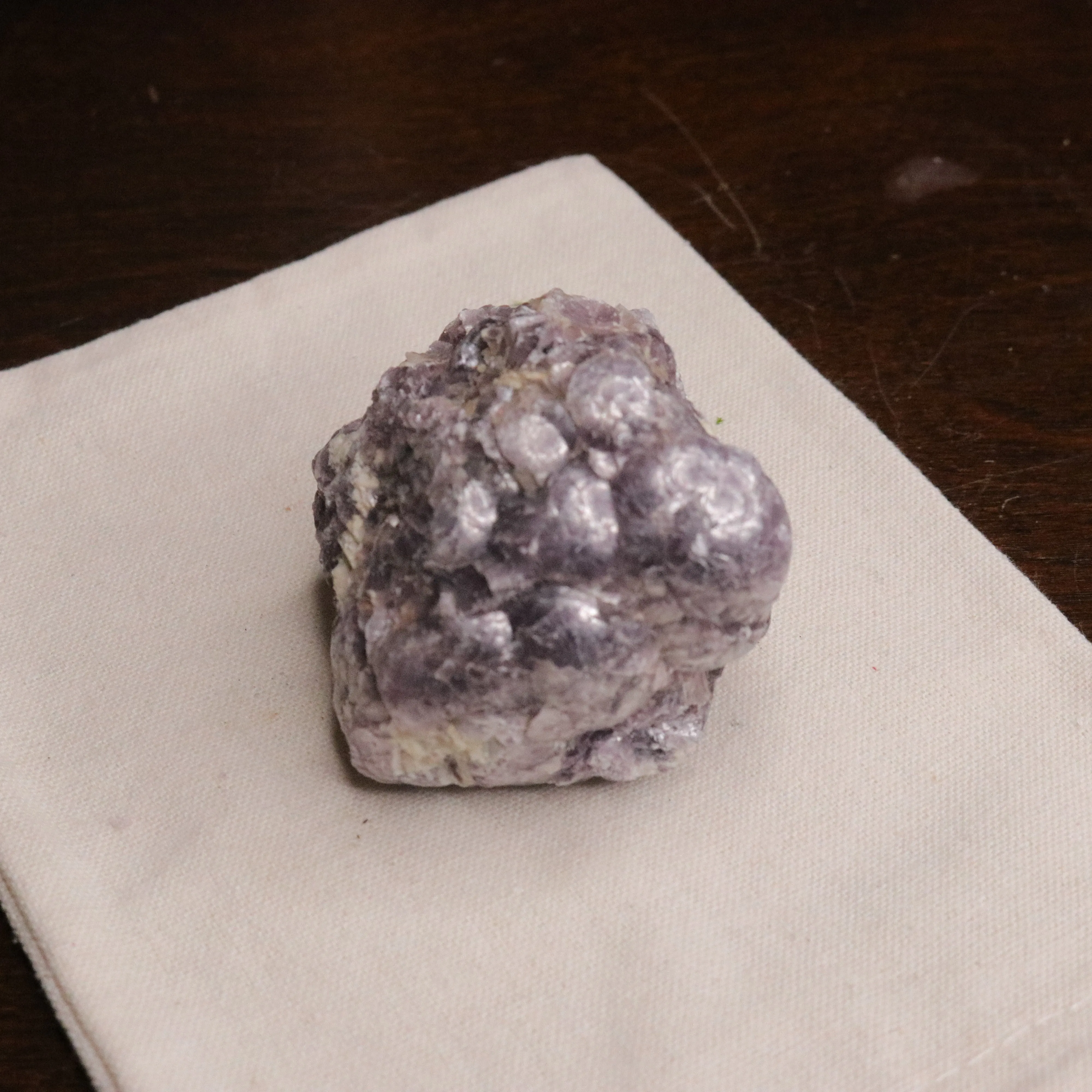 Hunky Coconut Mica Specimen ~ Purple Mica