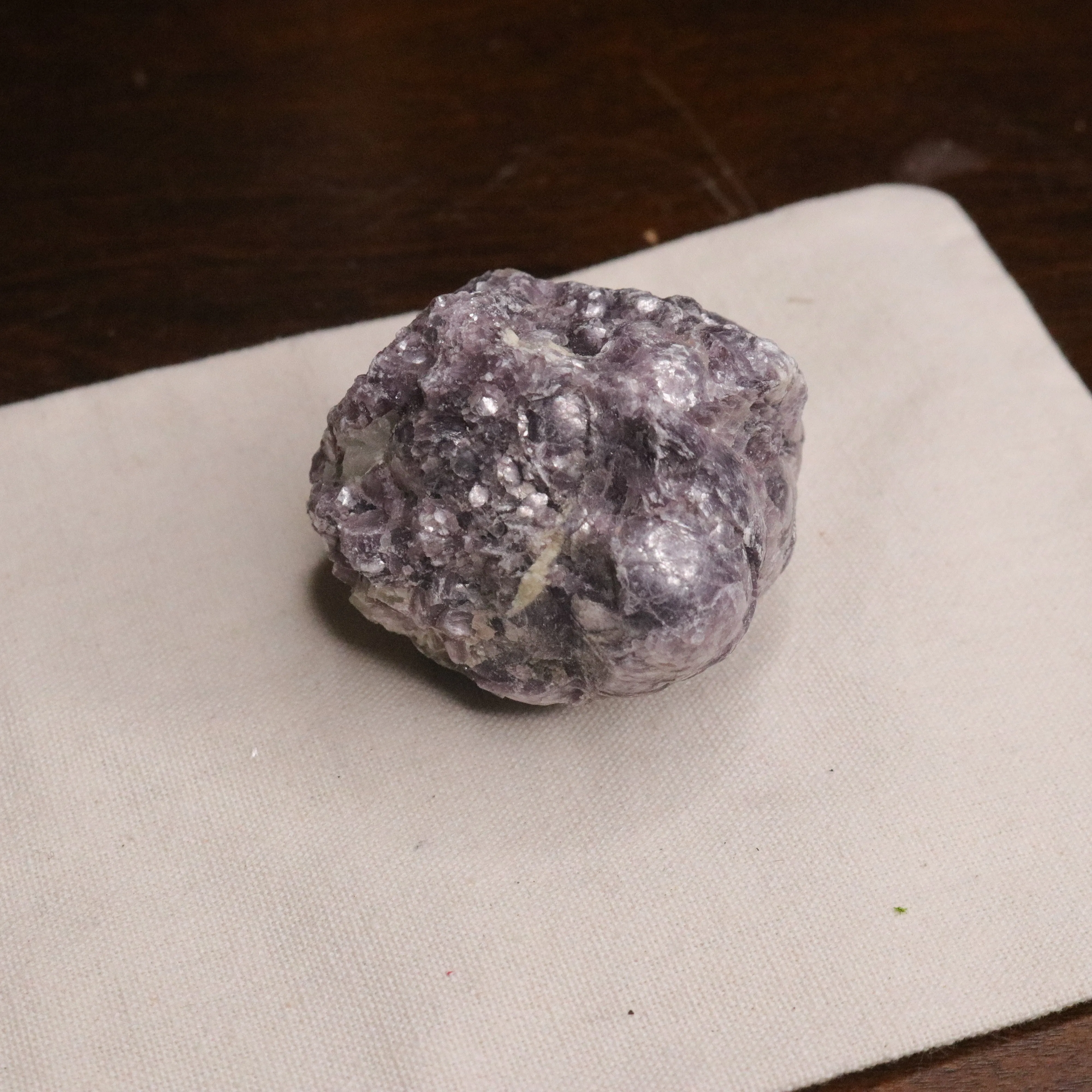 Hunky Coconut Mica Specimen ~ Purple Mica