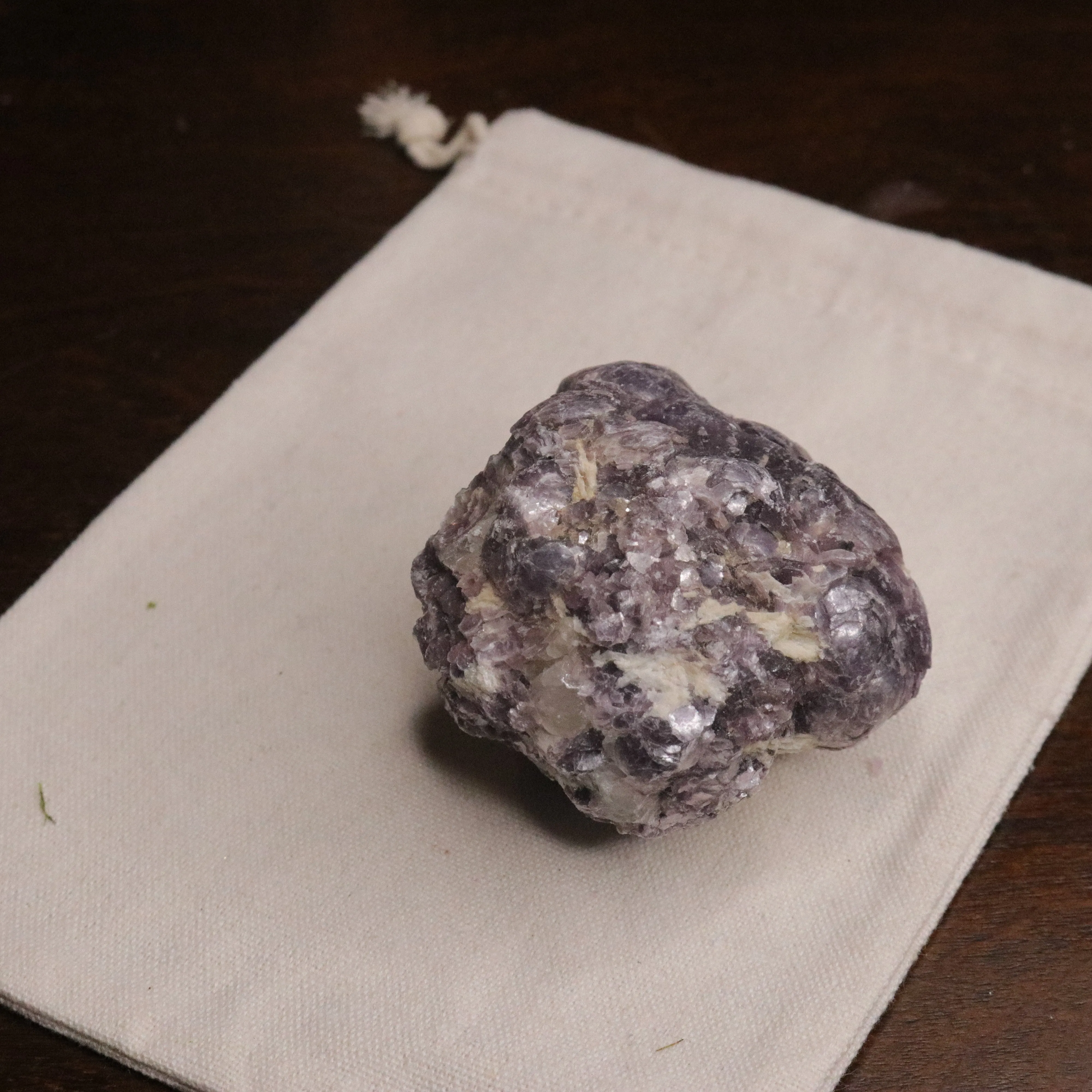 Hunky Coconut Mica Specimen ~ Purple Mica