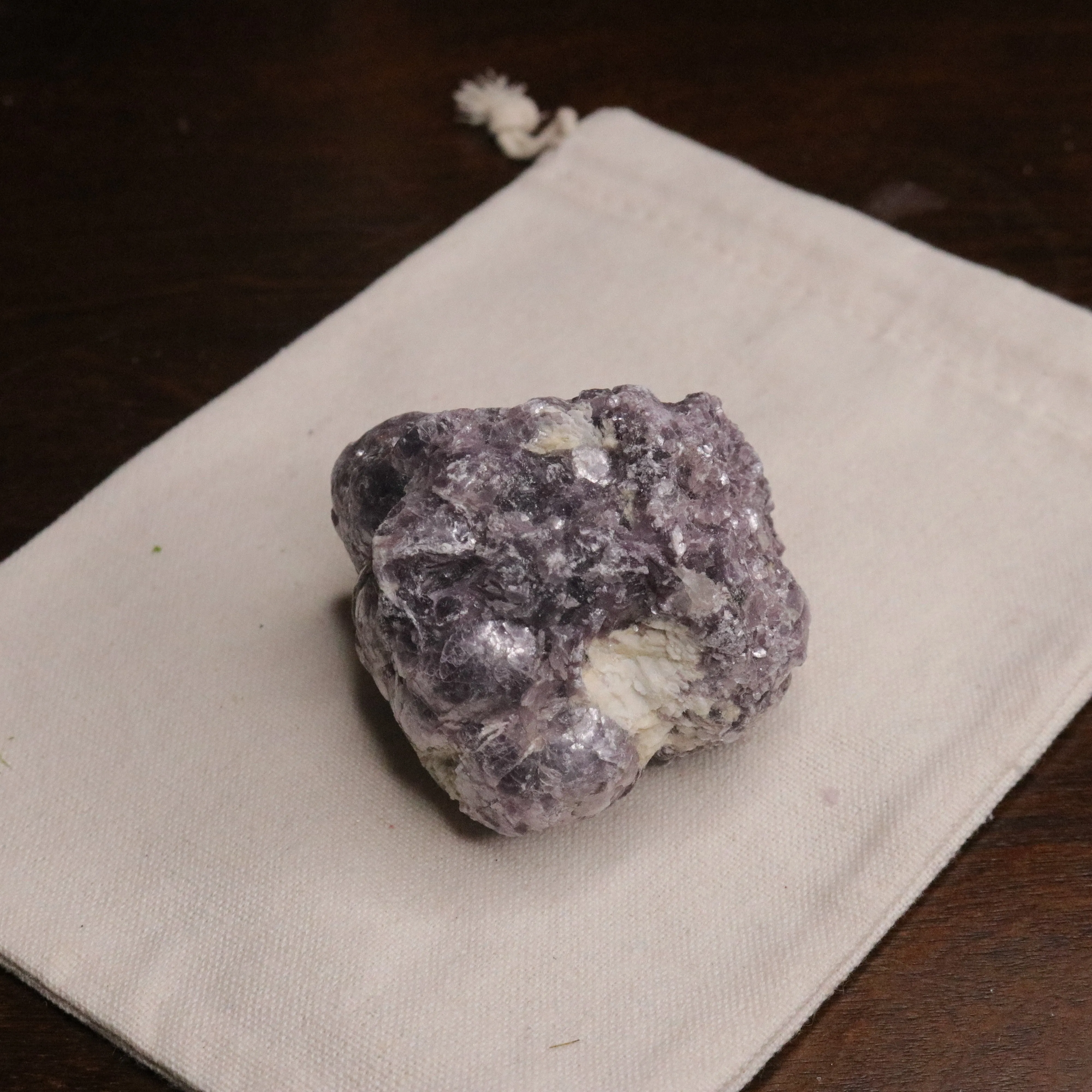 Hunky Coconut Mica Specimen ~ Purple Mica