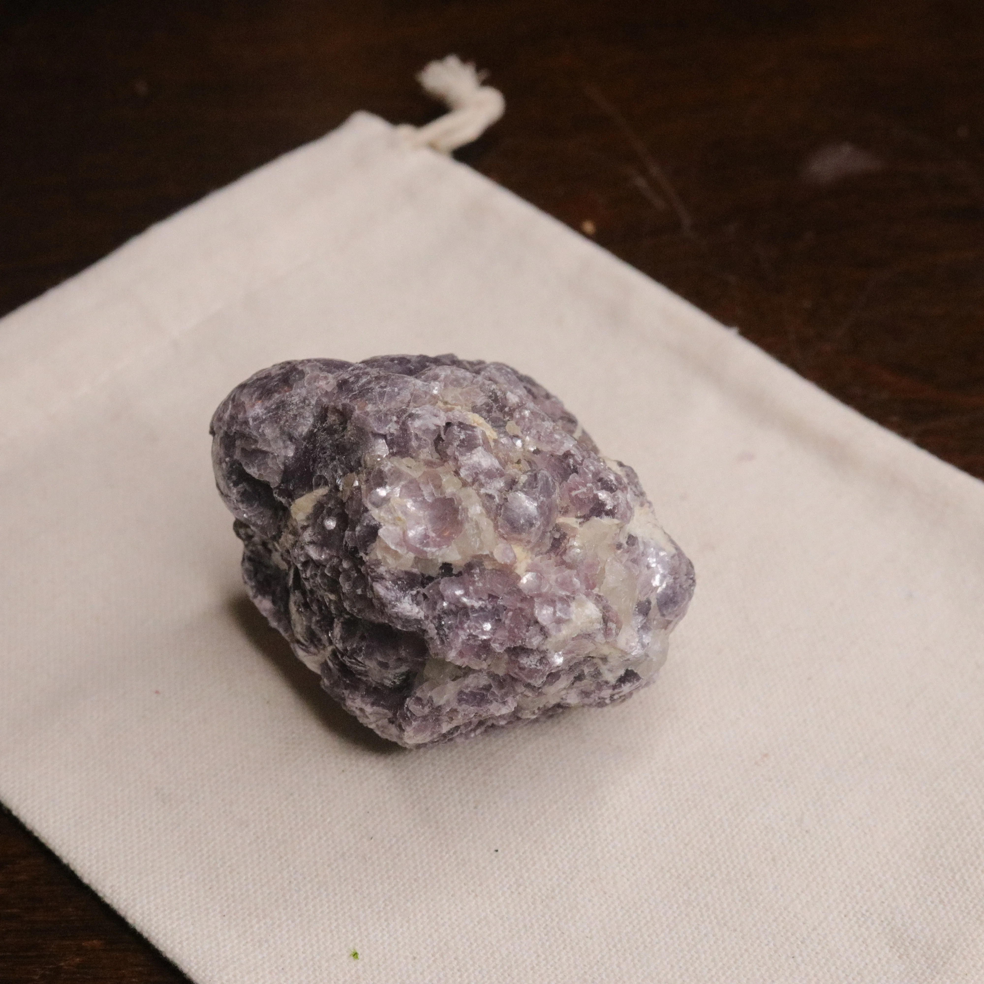 Hunky Coconut Mica Specimen ~ Purple Mica