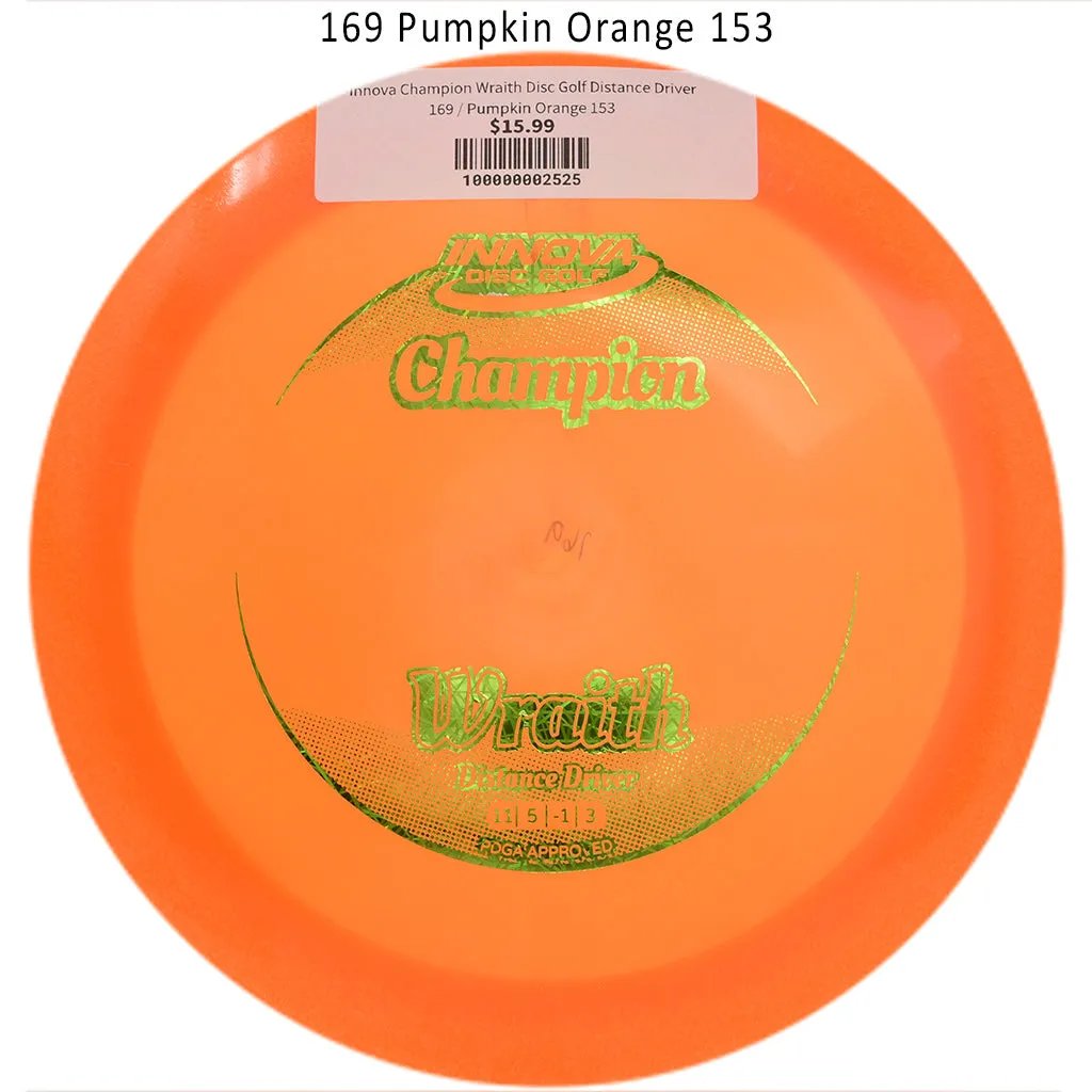 Innova Champion Wraith Disc Golf Distance Driver