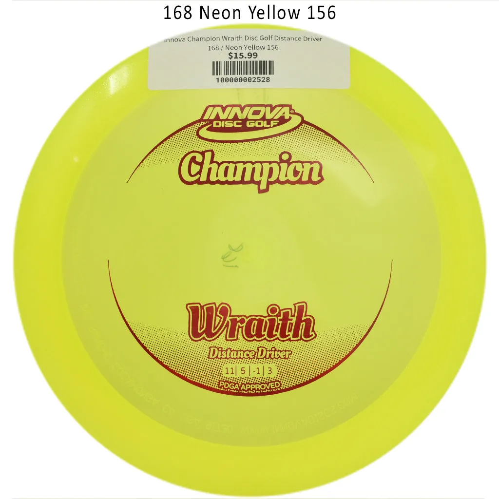 Innova Champion Wraith Disc Golf Distance Driver