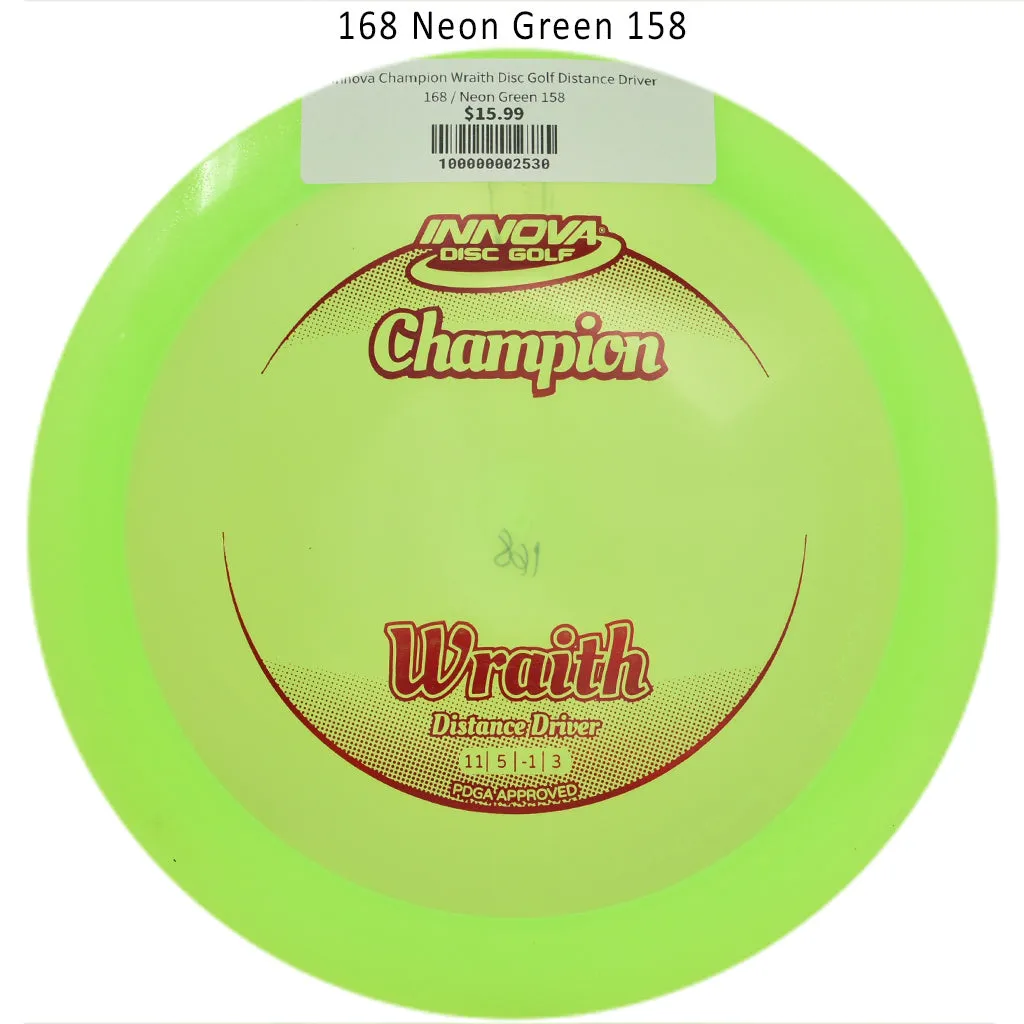 Innova Champion Wraith Disc Golf Distance Driver