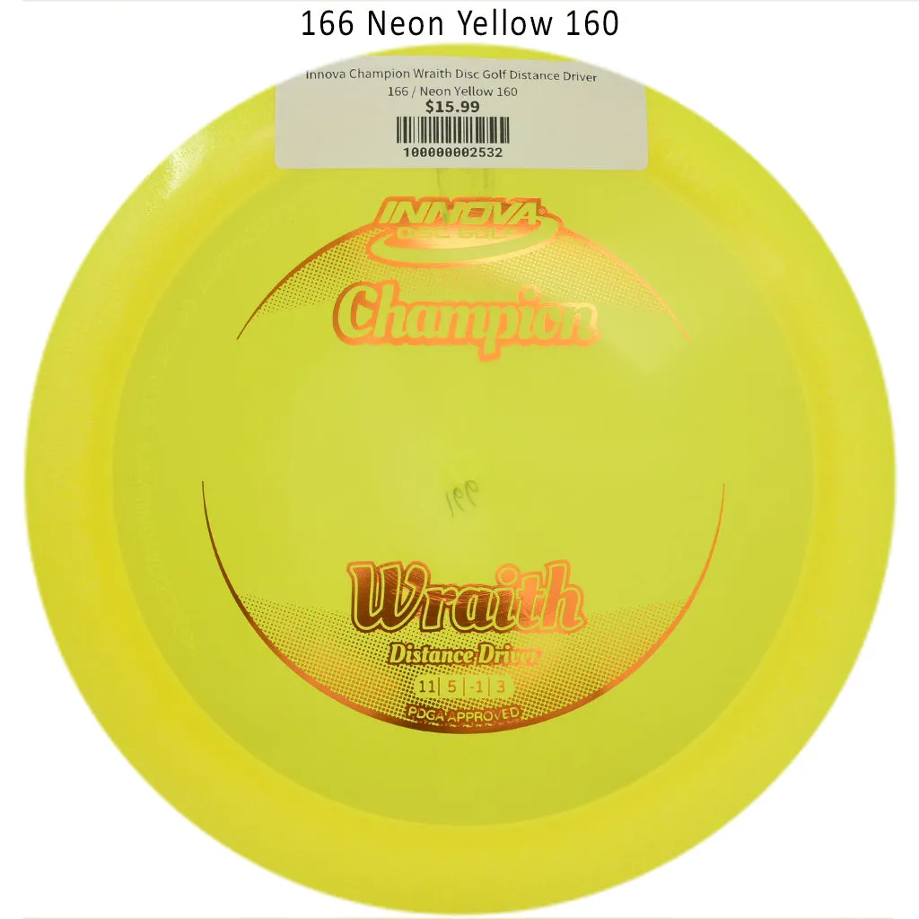 Innova Champion Wraith Disc Golf Distance Driver