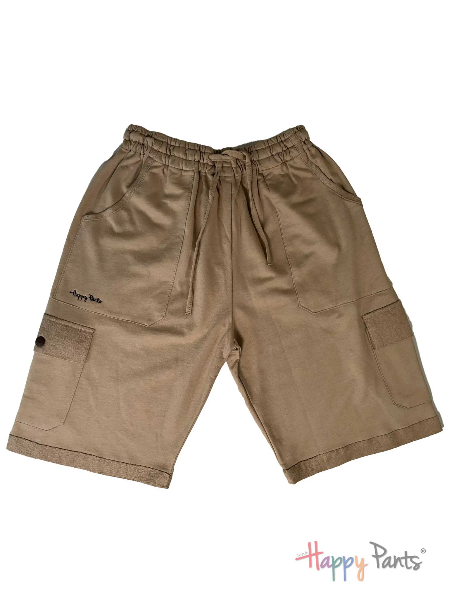 Khaki Long Shorts