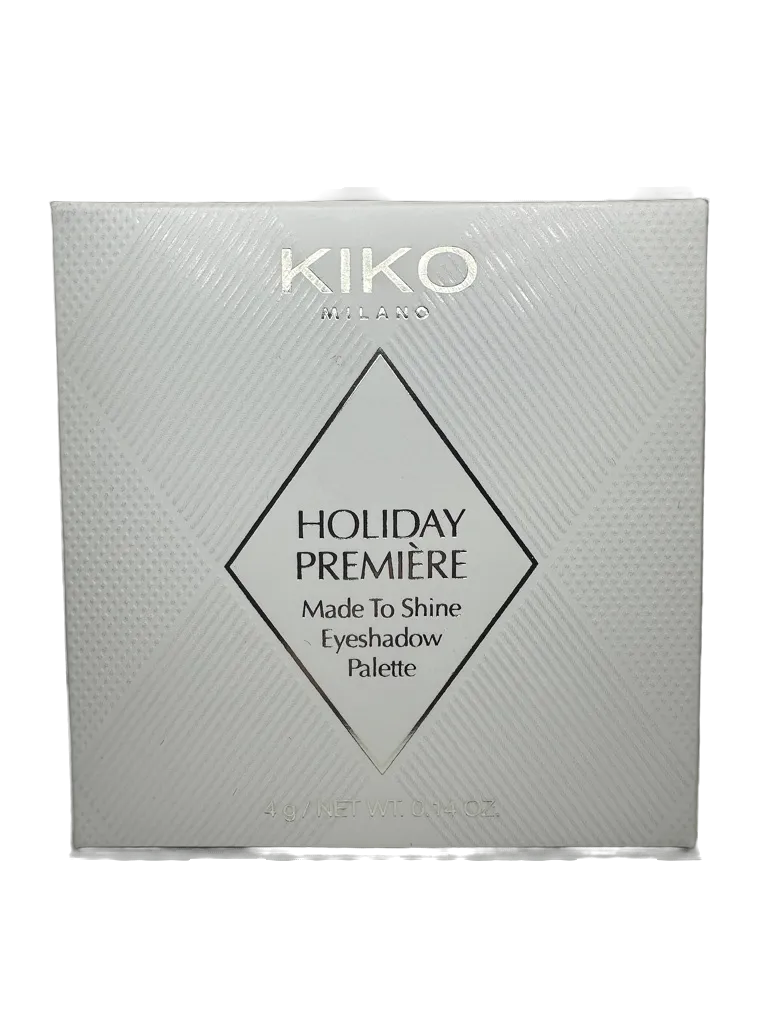 kiko Holiday Première Made To Shine Eyeshadow Palette Colour Symphony 4g