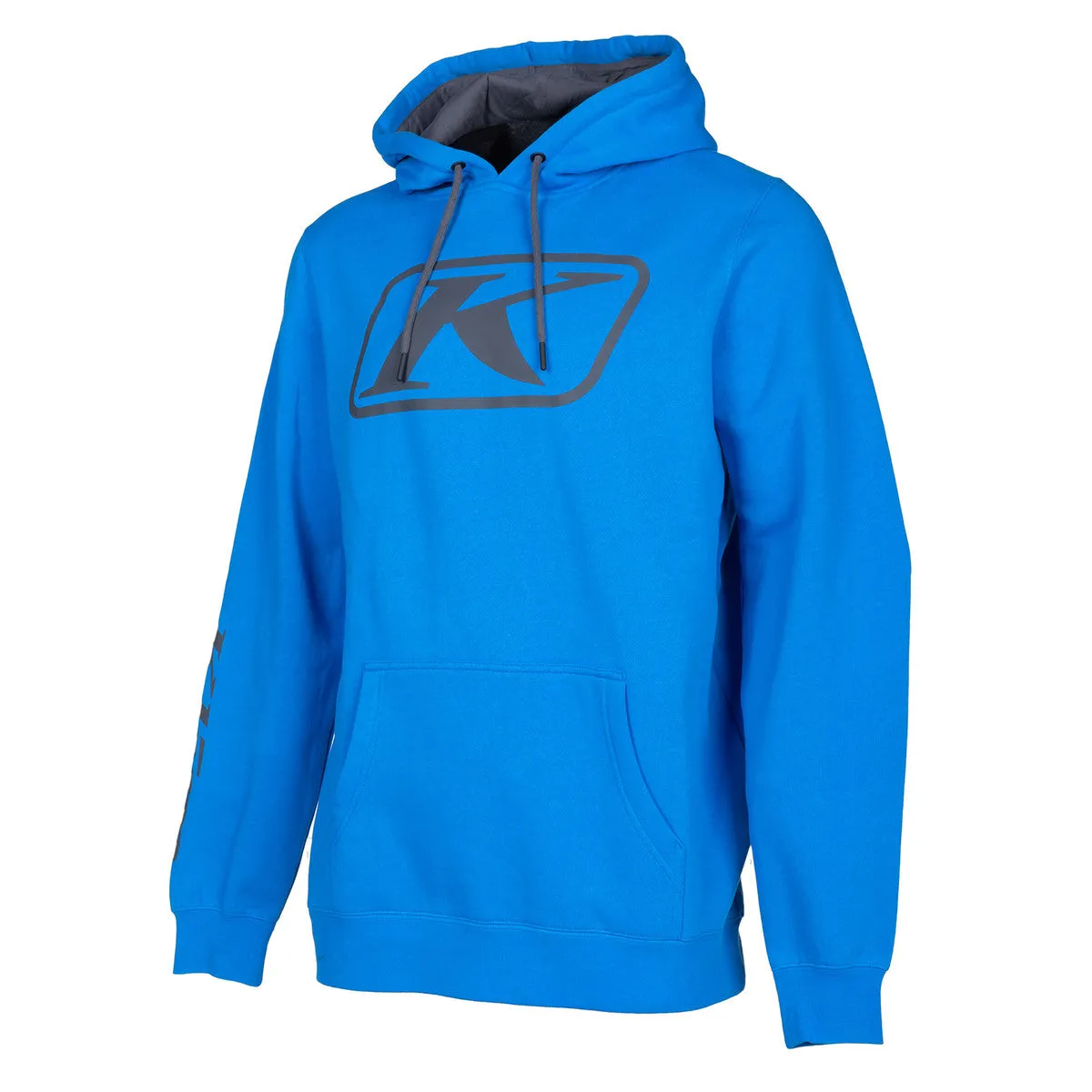 Klim Men's K Corp Pullover Hoody Electric Blue Lemonade/Asphalt