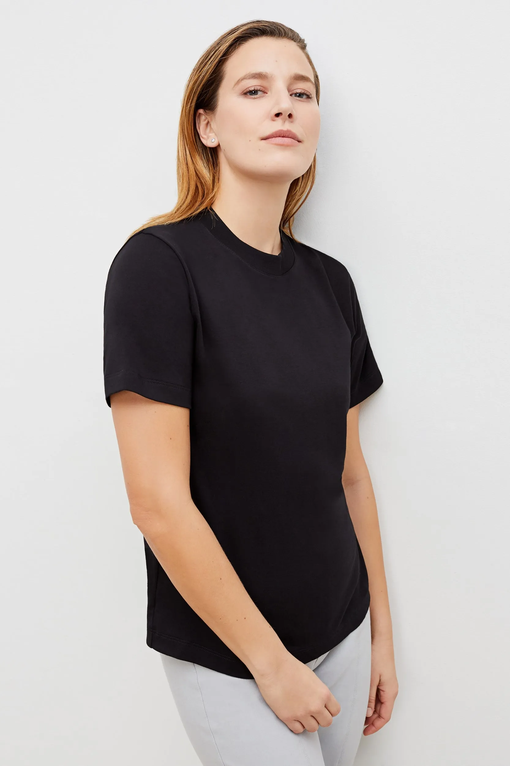 Leslie T-Shirt - Organic Pima Cotton :: Black