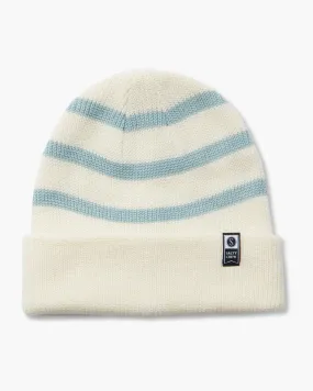 Lighthouse Off White/Cloud Blue Beanie