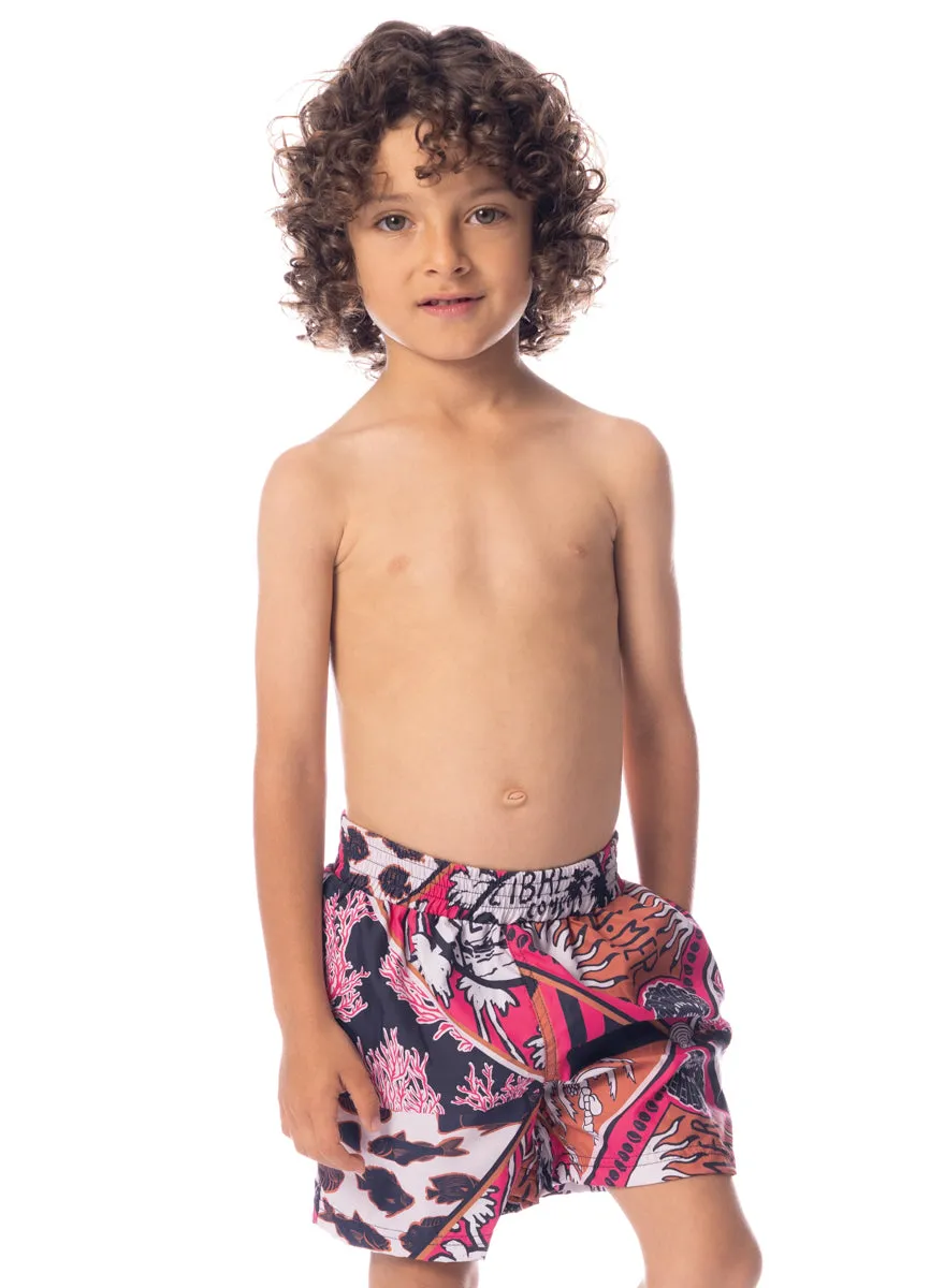 Maaji Ocean Puzzle Little Sailor Boys Trunks