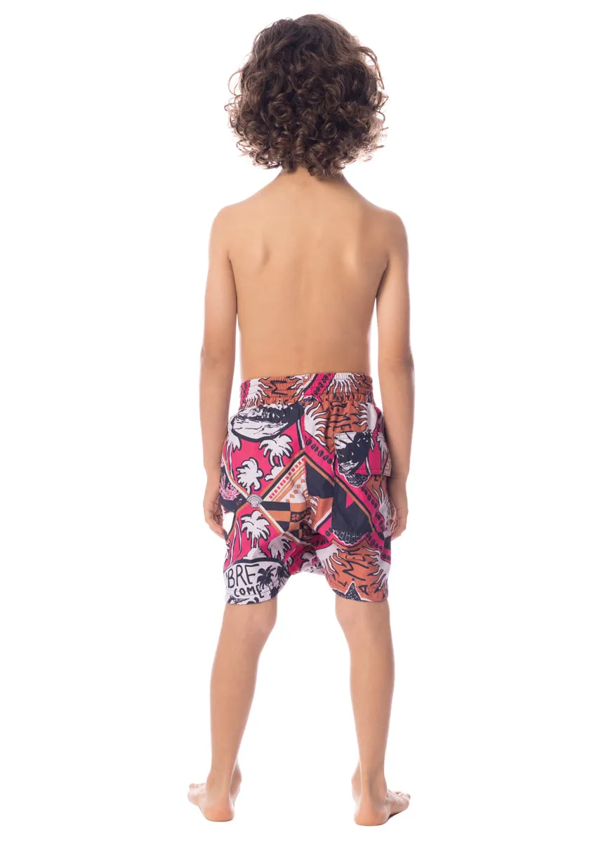 Maaji Ocean Puzzle Little Sailor Boys Trunks