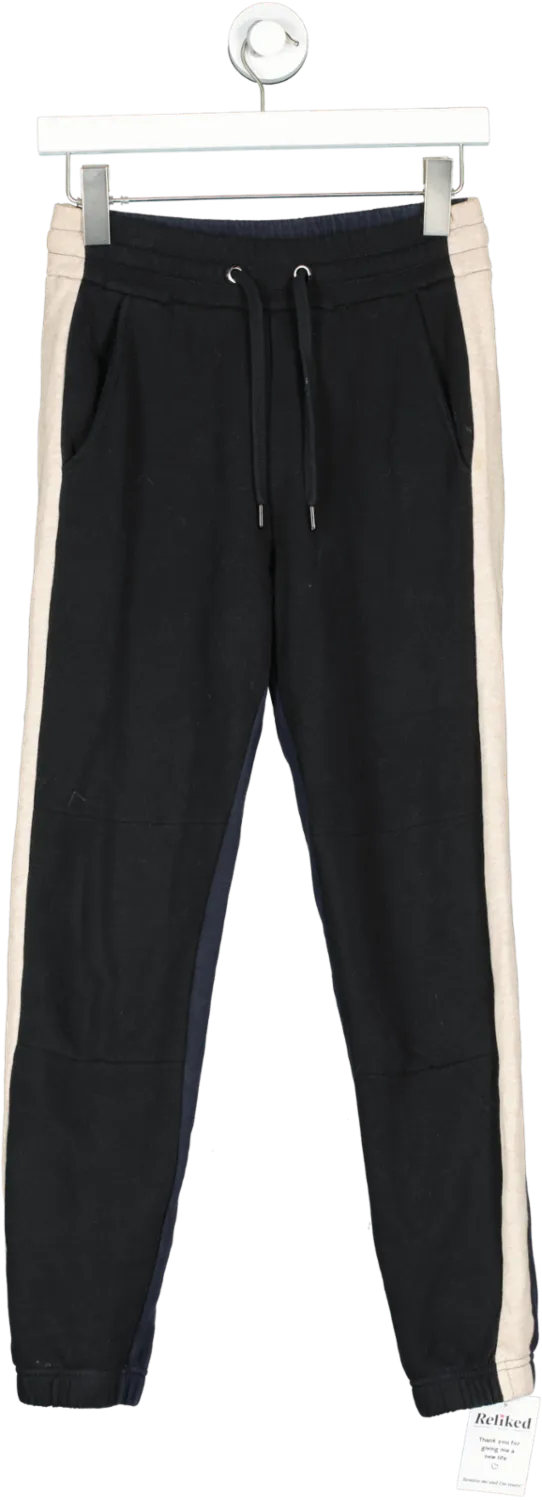 ME EM Black Side Panel Jogger UK 6