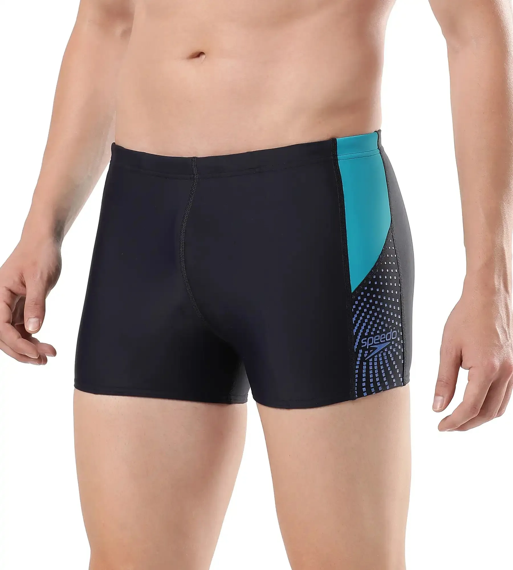 Men's Endurance Dive Aquashort - True Navy  &  Aquarium