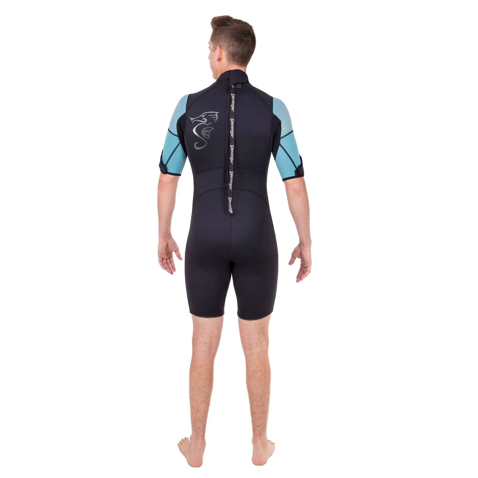 Men's Navigator Shorty Wetsuit - Teal