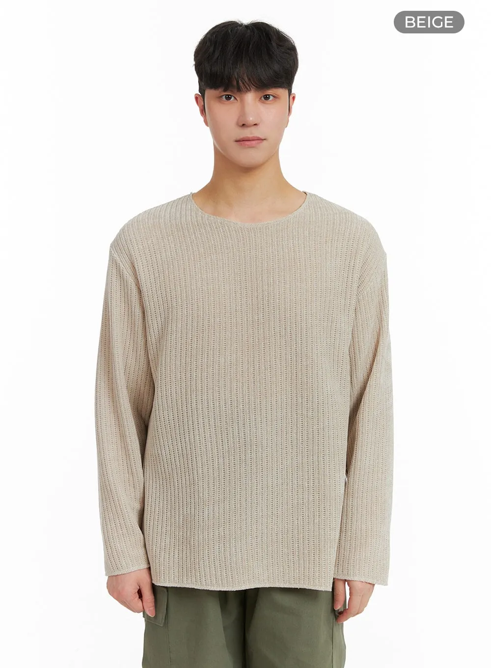 Men's Soft Knit Long Sleeve IA402