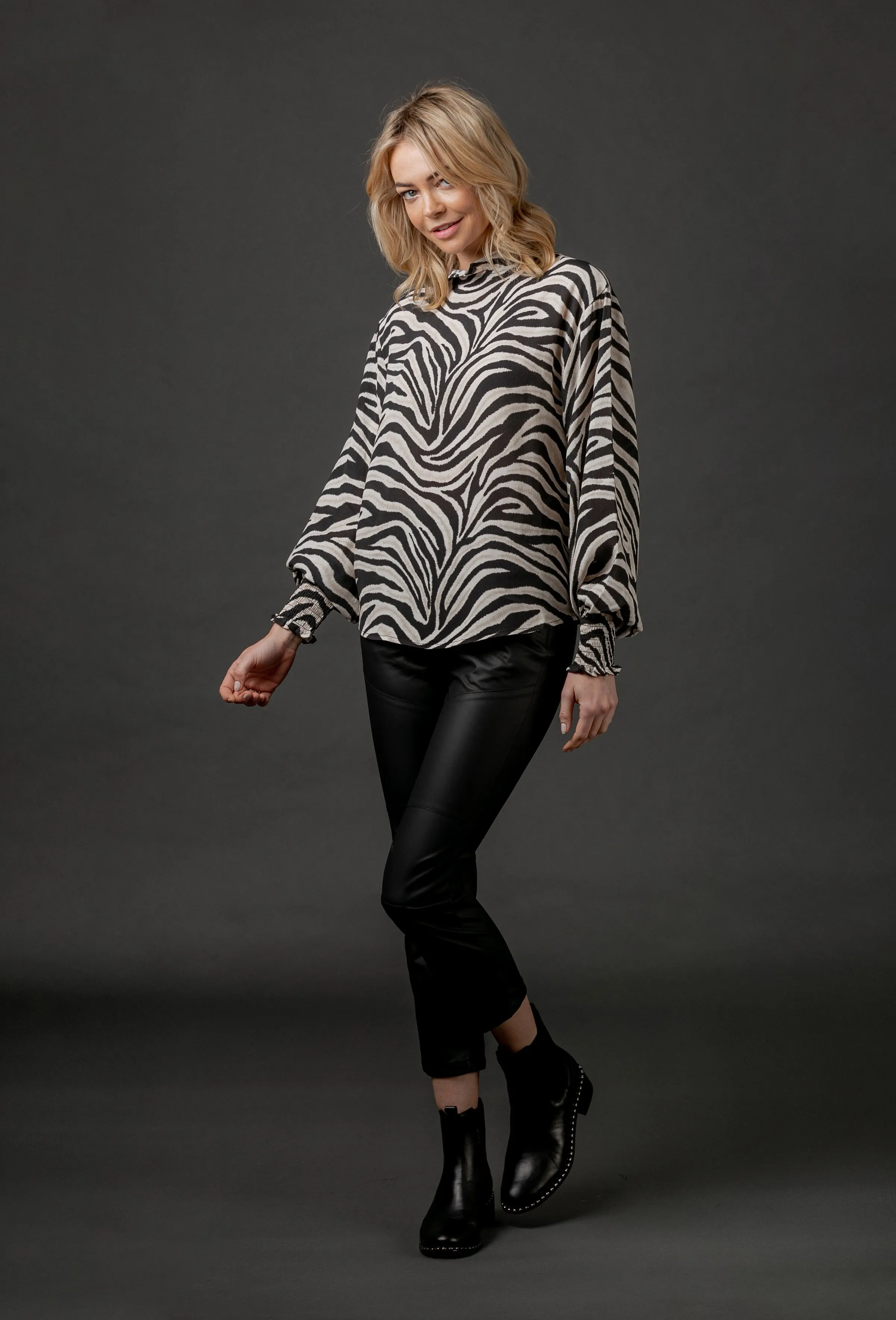 MiMoso Jamie Longsleeve - Zebra