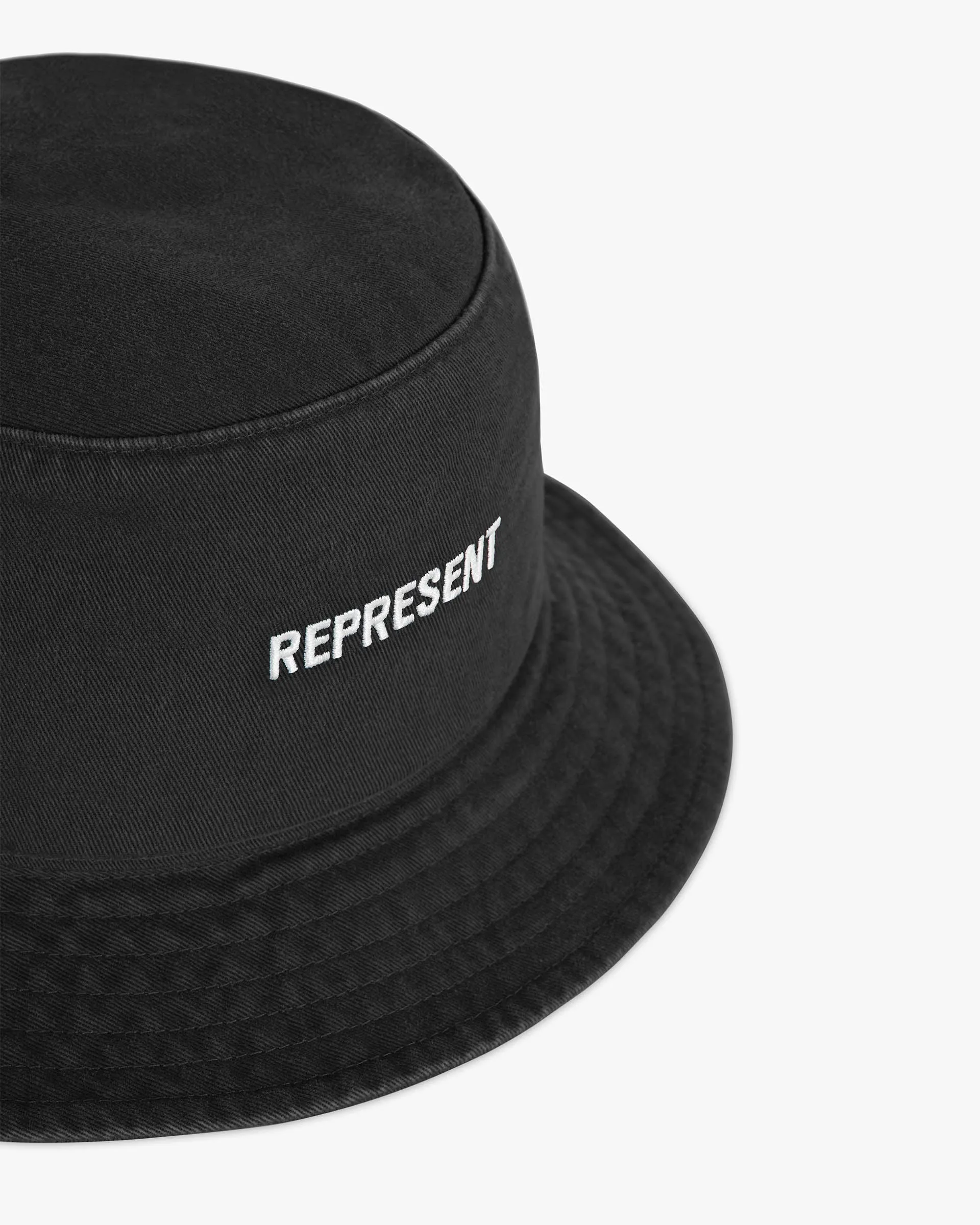 Mini Represent Bucket Hat - Black