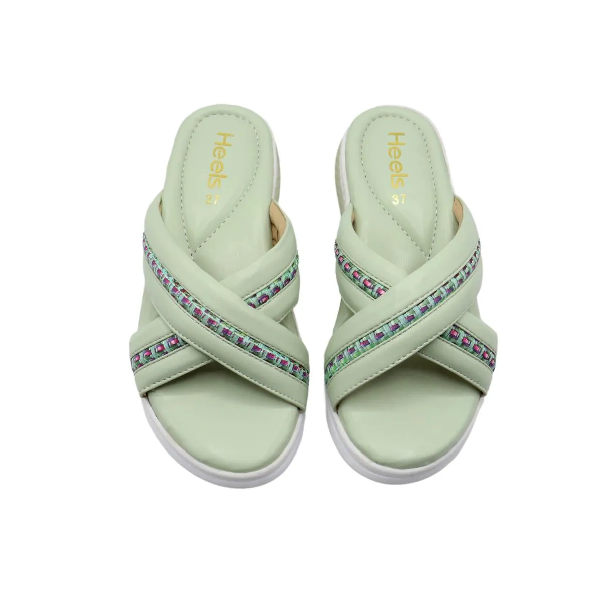 Mint Green Casual Slipper LCL760003