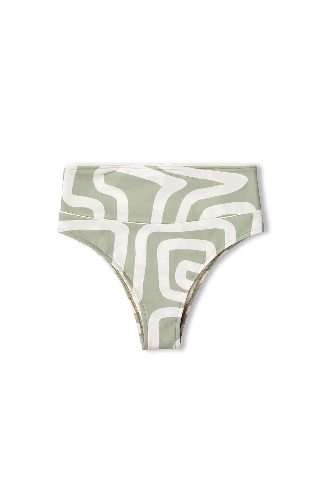 Moss Stroke Waisted Brief