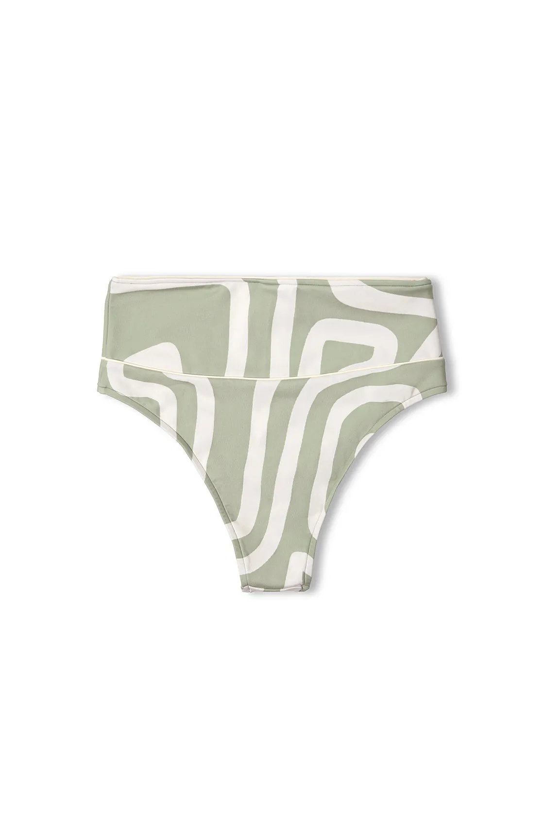 Moss Stroke Waisted Brief