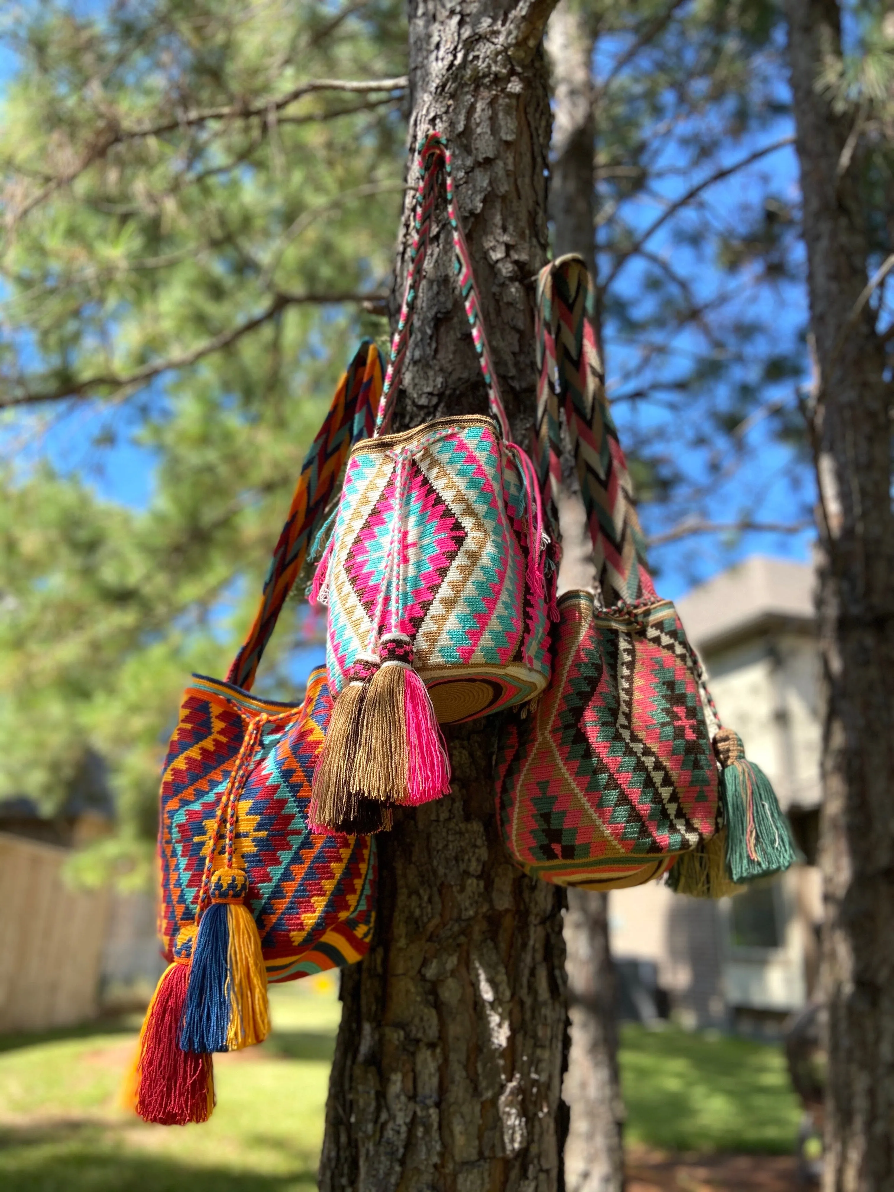 Navajo Bags Limited Edition | Large Crochet Boho Bags