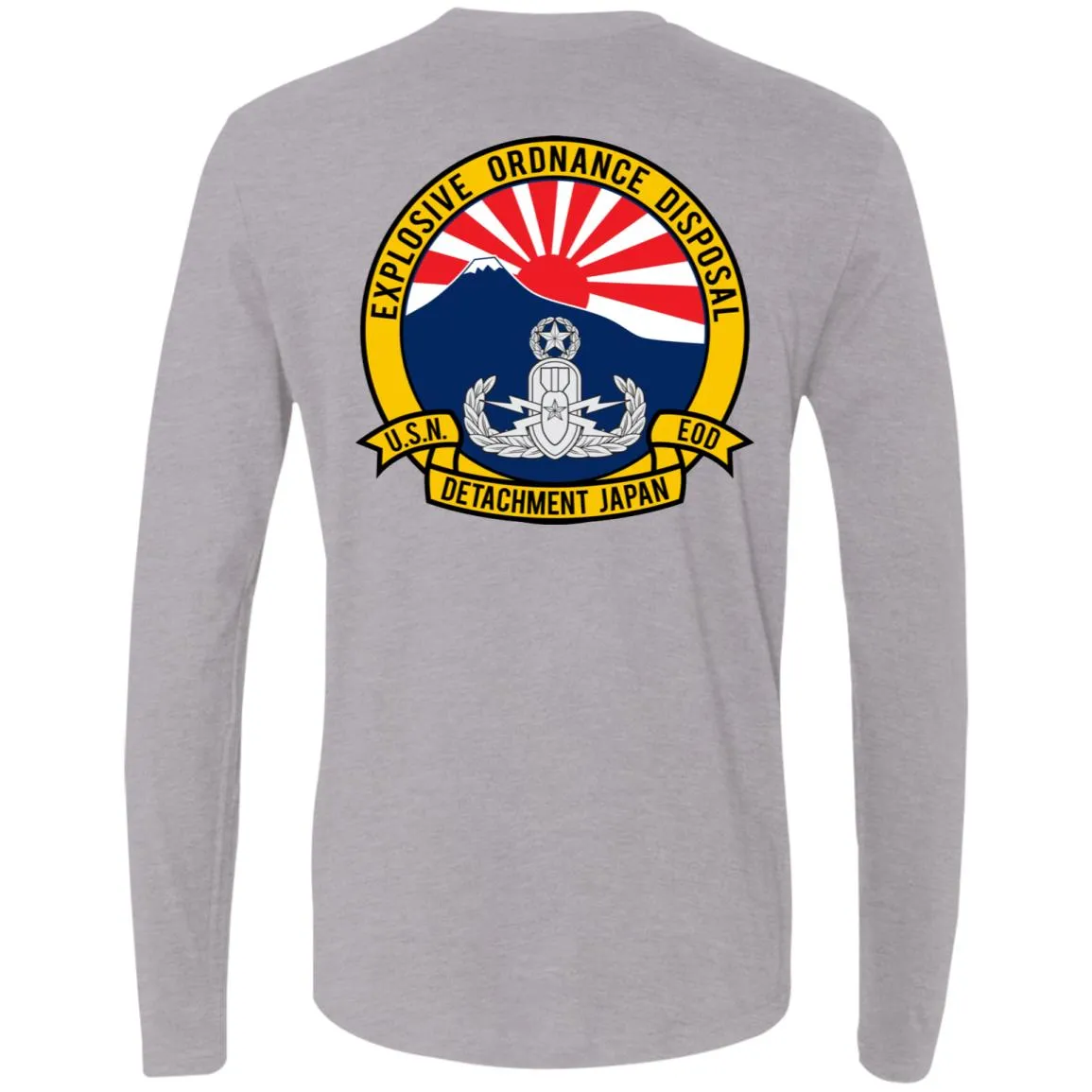 Navy EOD Detachment Japan Men's Premium LS