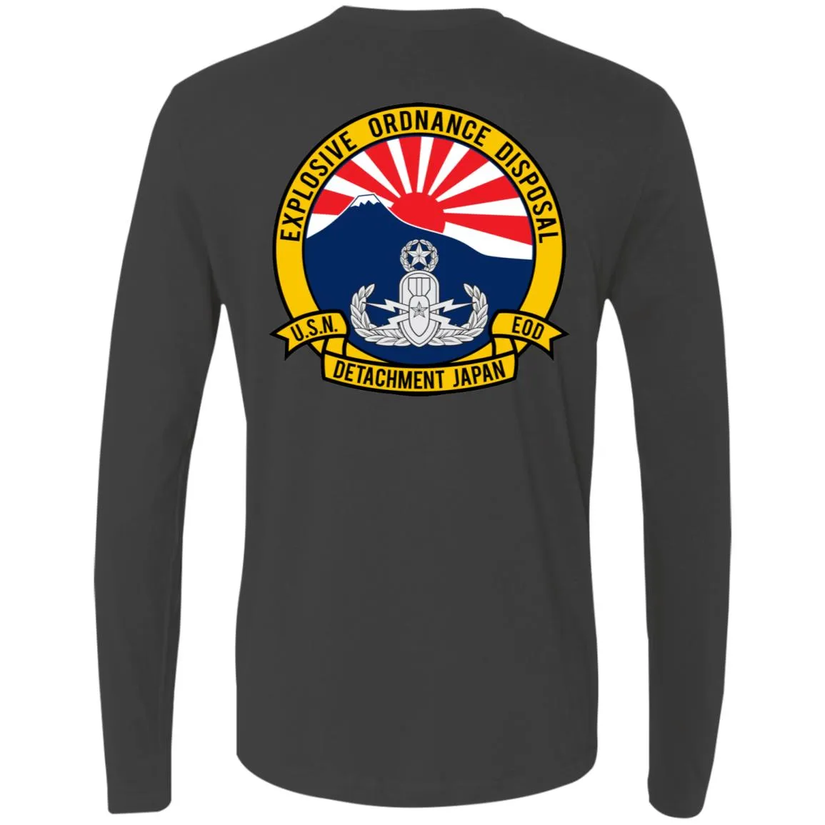 Navy EOD Detachment Japan Men's Premium LS