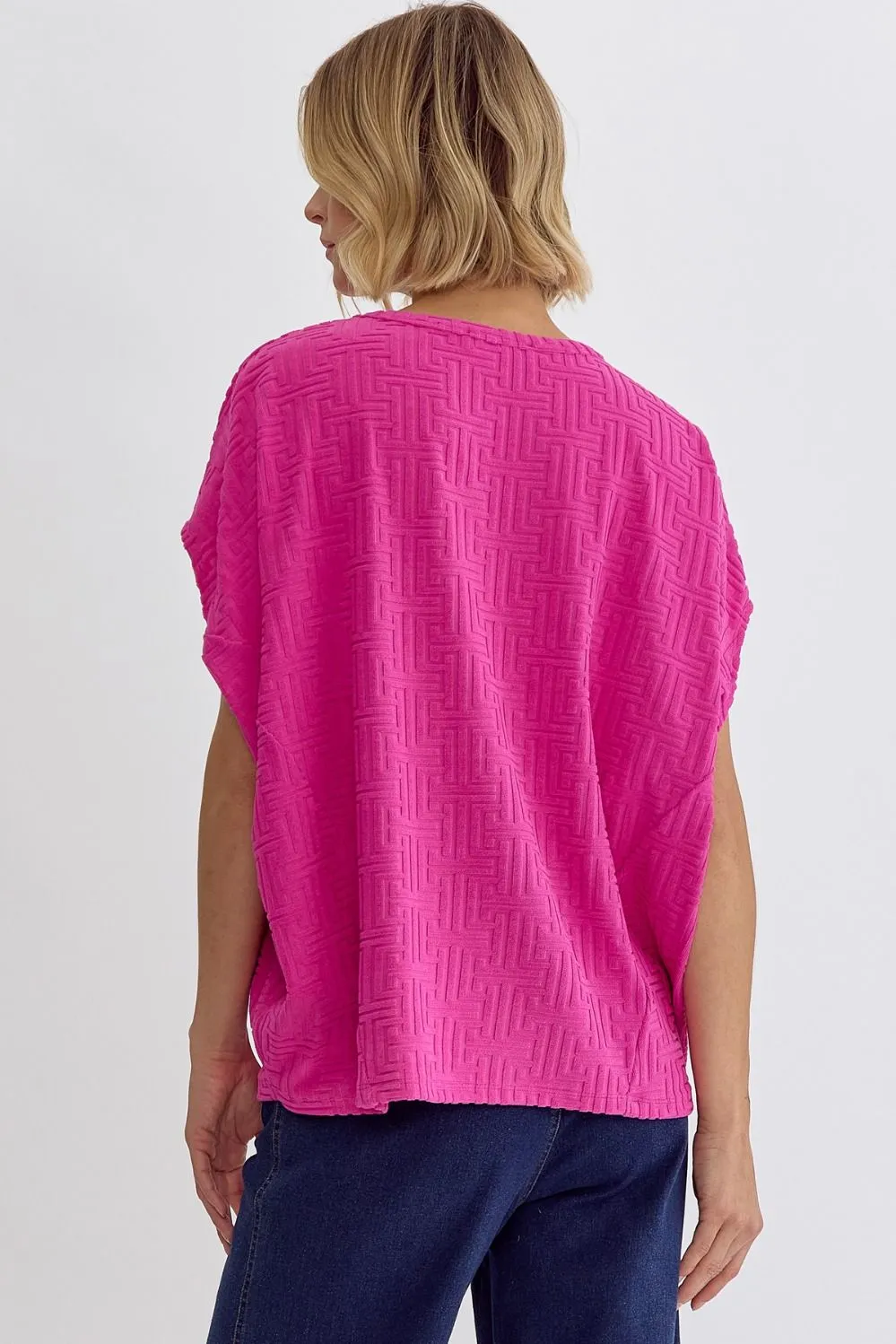 'Need You' Top - Fuchsia