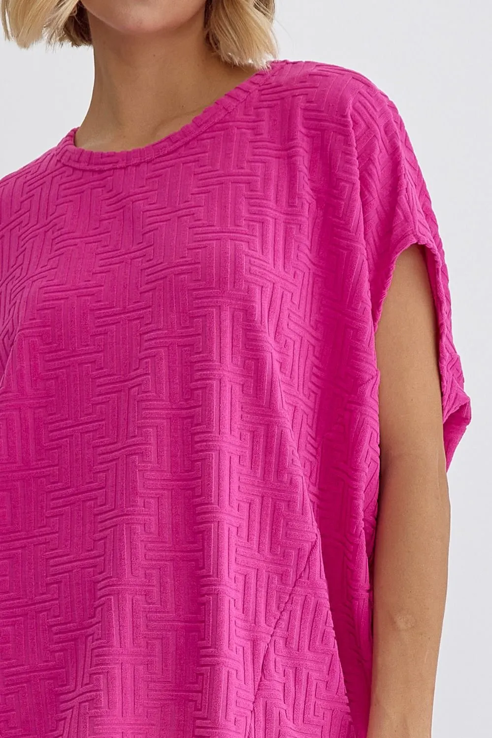 'Need You' Top - Fuchsia