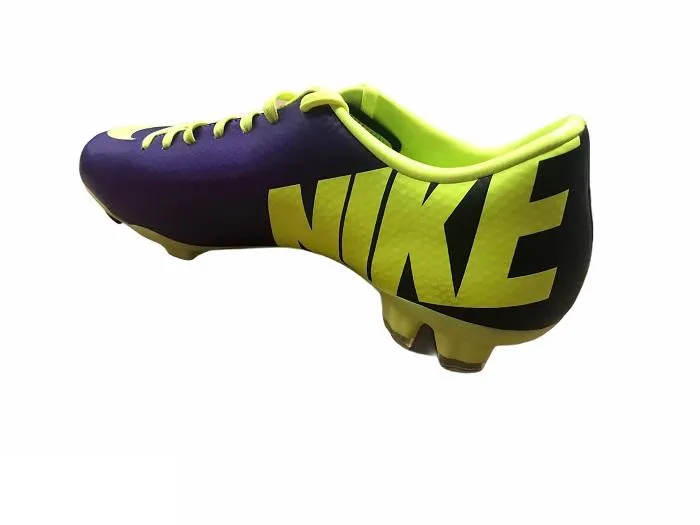 Nike men's football boot Victory IV FG 555613 570 electric purple-yellow