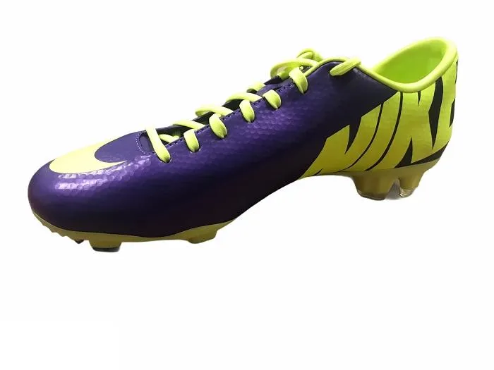 Nike men's football boot Victory IV FG 555613 570 electric purple-yellow