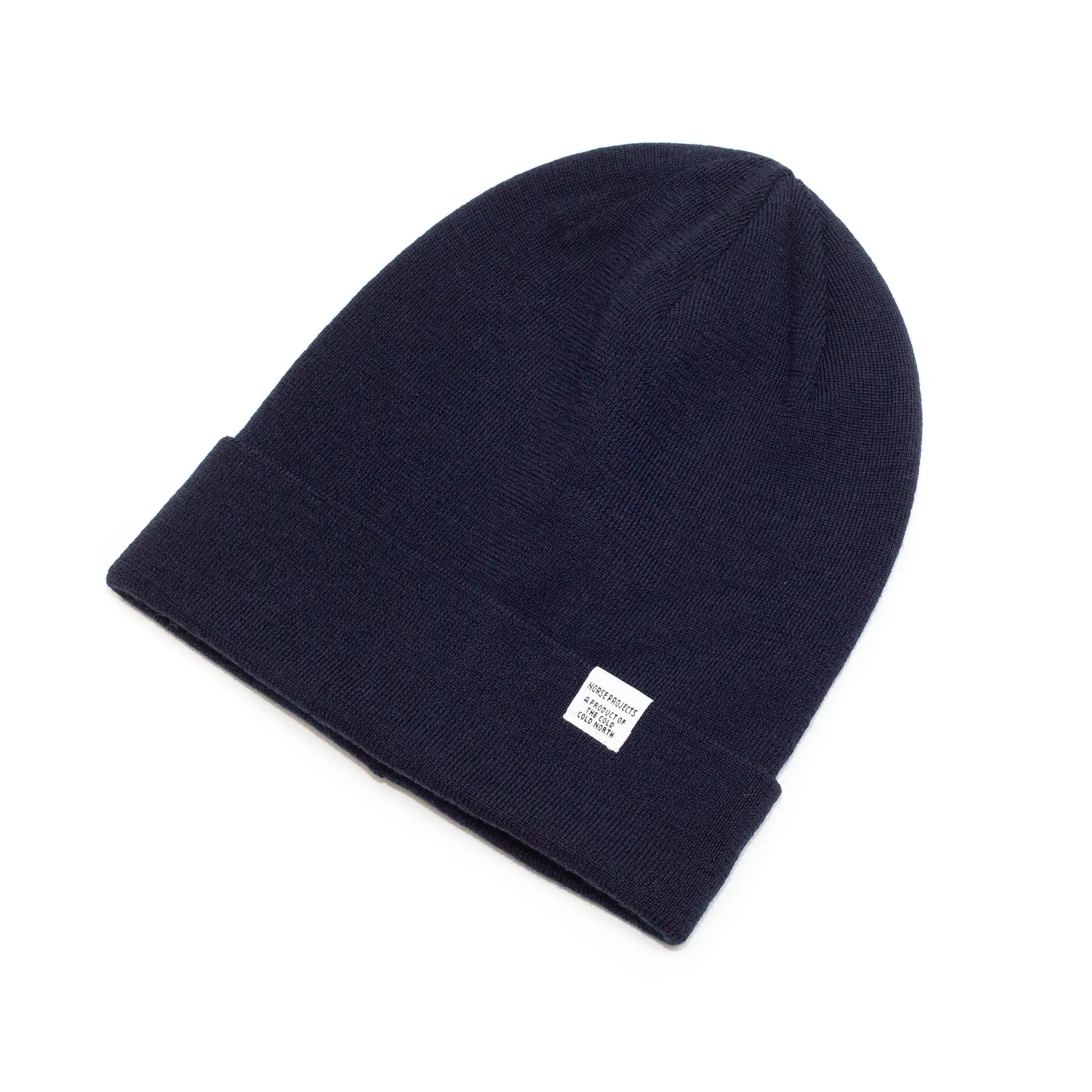 Norse Projects Norse Top Beanie Dark Navy