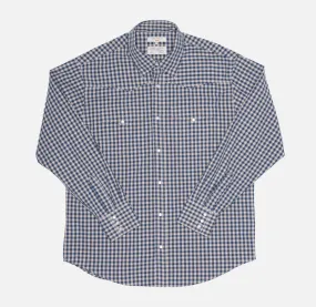 Nudie Jeans Co. - Sigge Gingham Cowboy Shirt Indigo