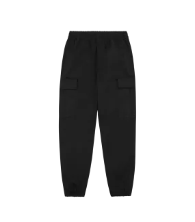 OVERDYED CARGO PANTS - BLACK