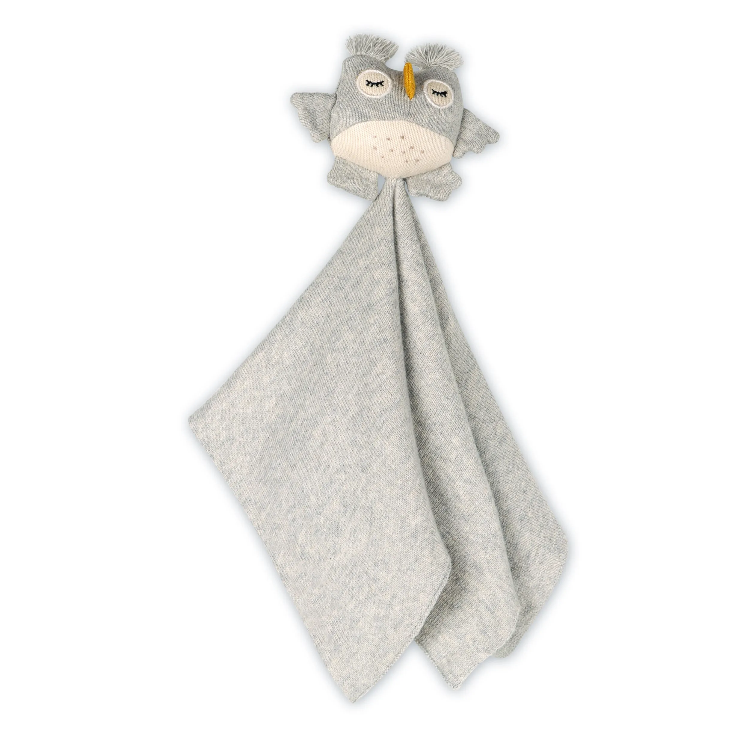 Owl - Organic Baby Lovey Security Blanket