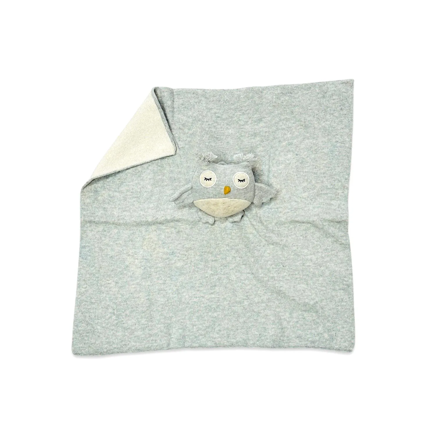 Owl - Organic Baby Lovey Security Blanket