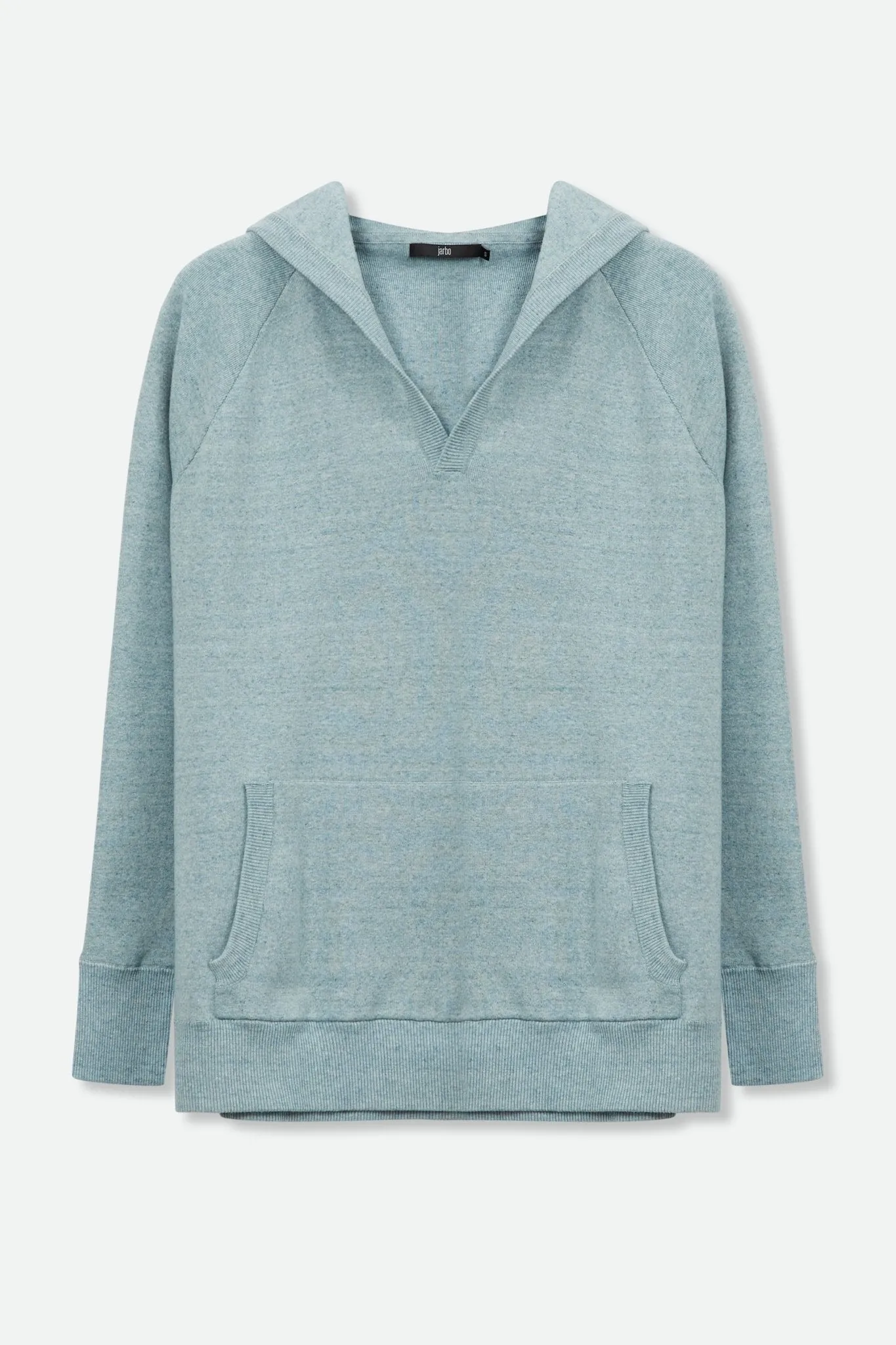 PADMA PULLOVER HOODIE IN DOUBLE KNIT HEATHER PIMA COTTON WITH STRETCH LIMITED EDITION COLORS