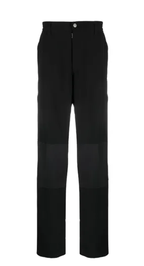 PANELLED STRAIGHT-LEG CARGO TROUSERS