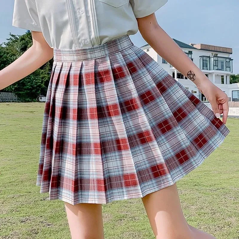 Preppa Pleated Kawaii Skirt ☁️