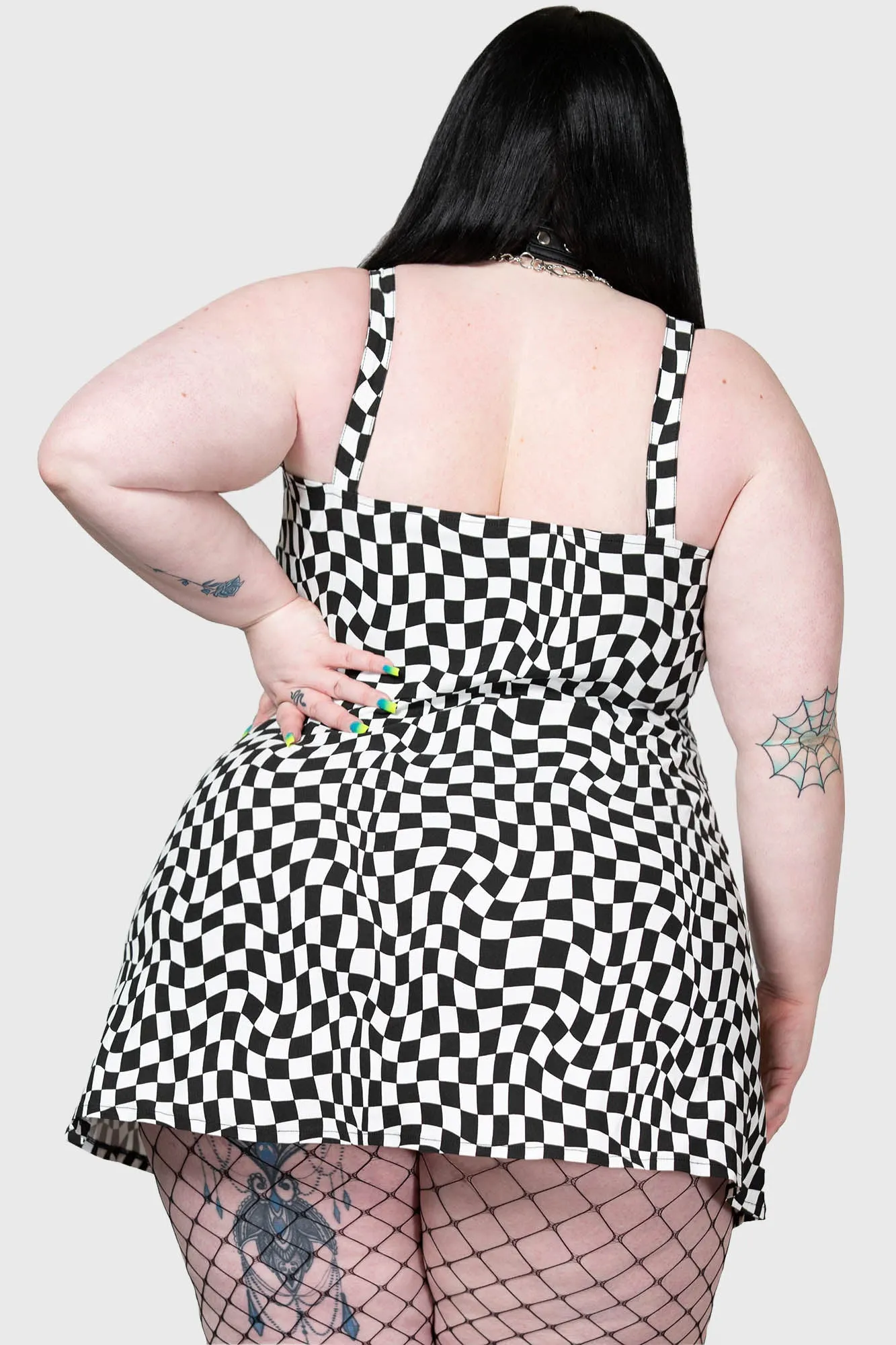 Punktured Dress [PLUS]