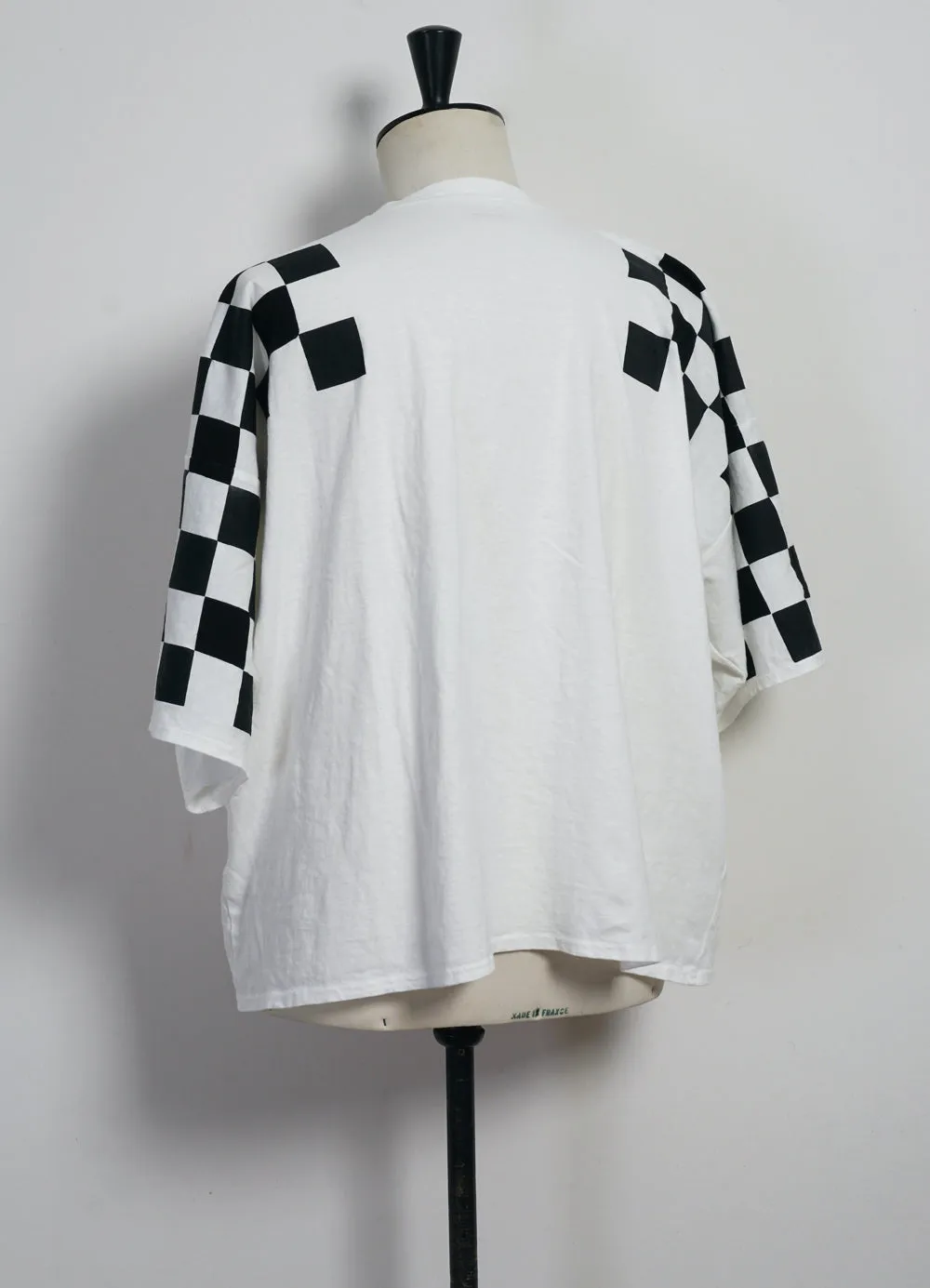 RACER FLAG HUGE-T | Short Sleeve T-shirt | White