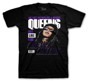 Retro 13 Court Purple Queens Shirt