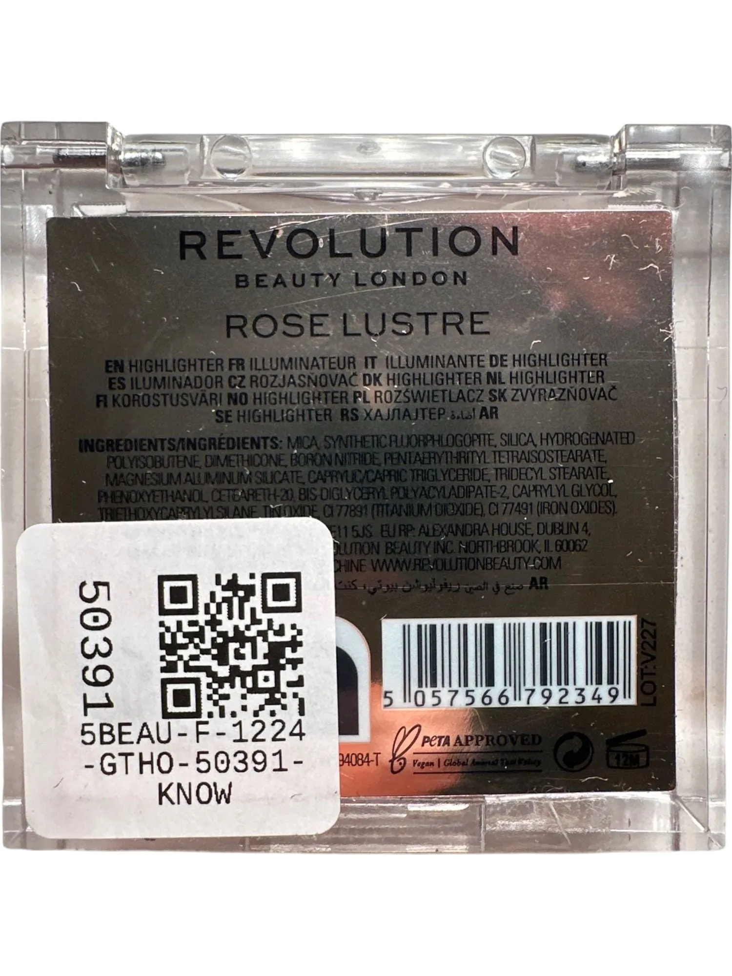 Revolution Rose Lustre Highlighter