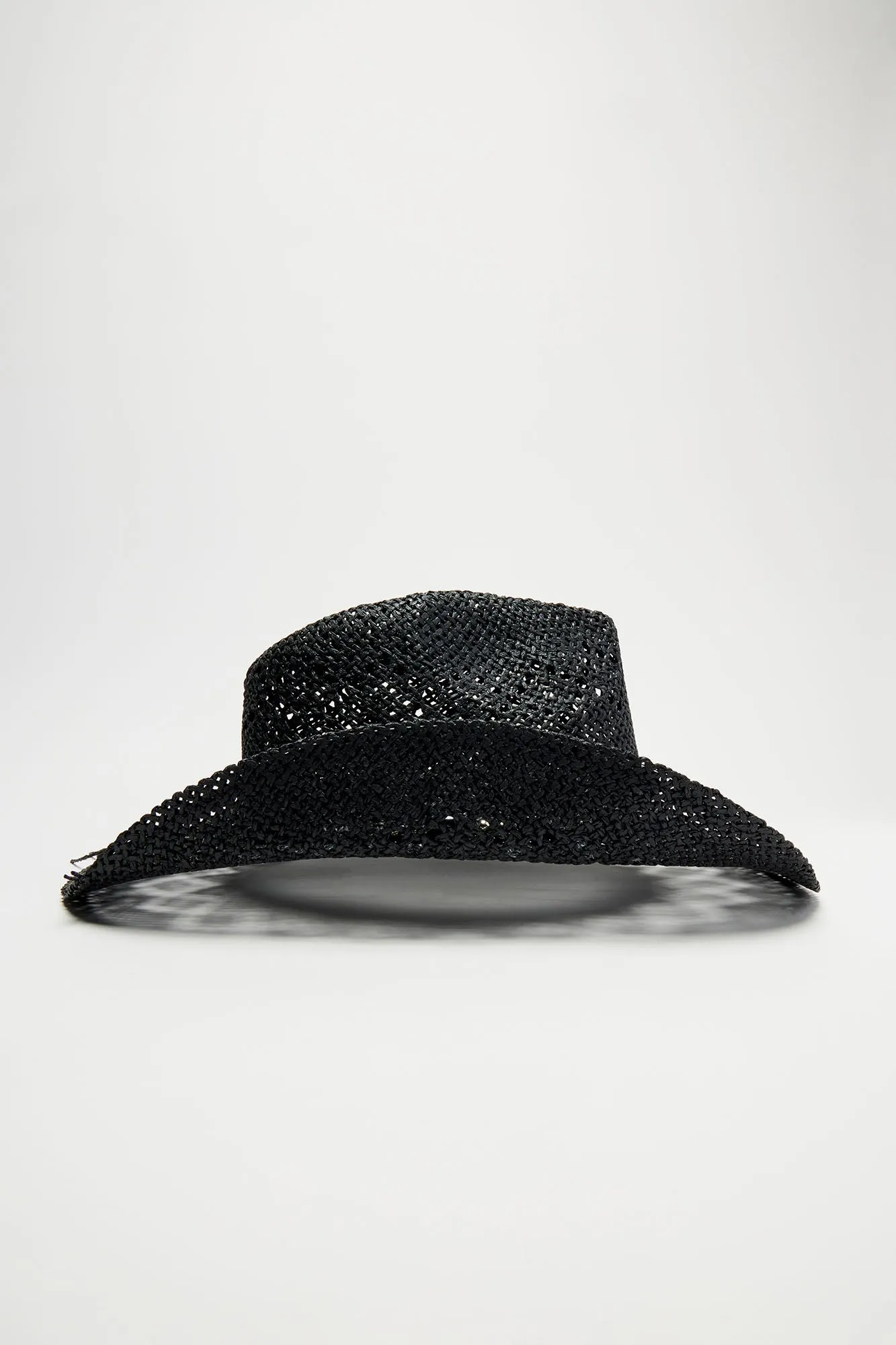 Ride With The Wind Cowboy Hat - Black