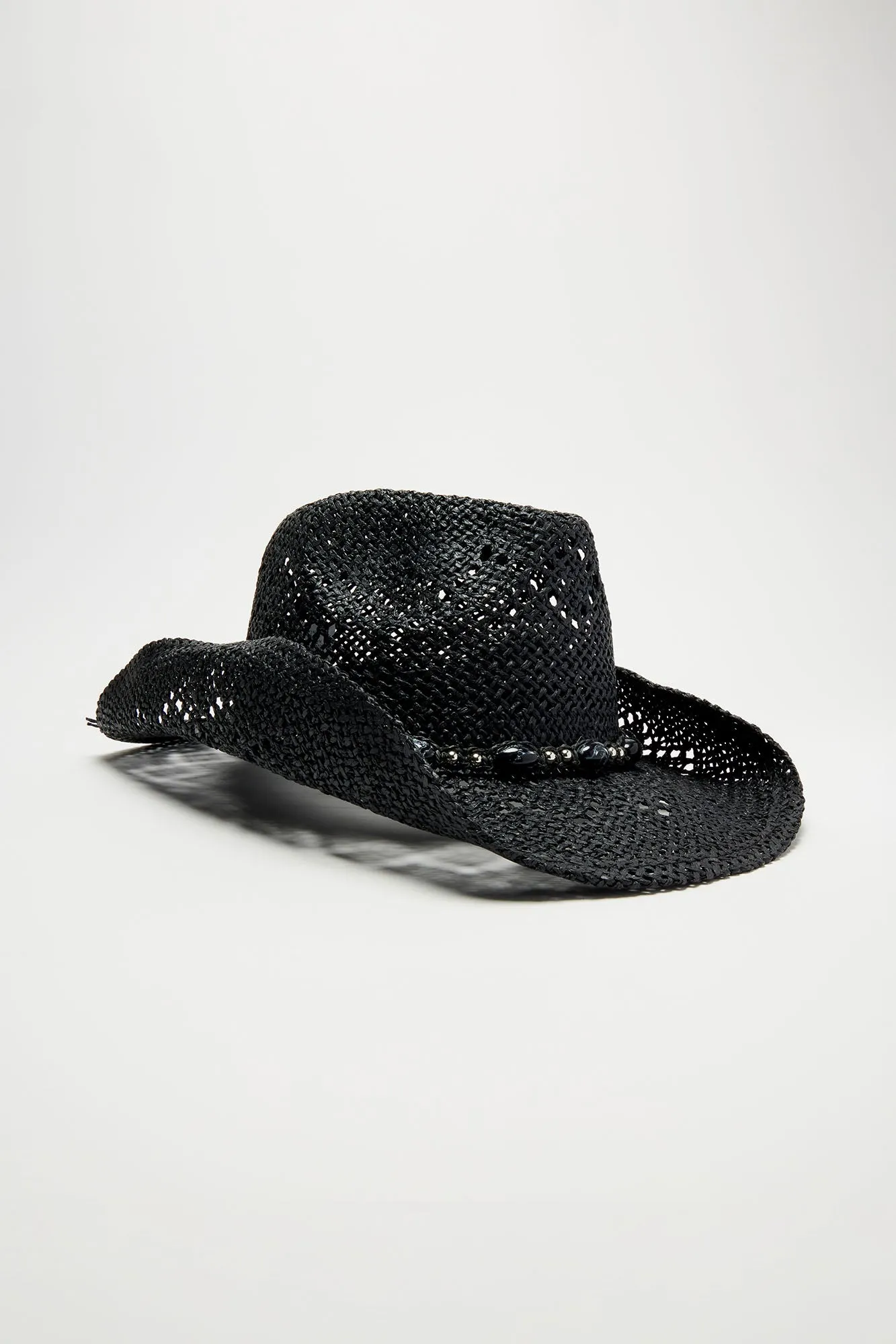 Ride With The Wind Cowboy Hat - Black