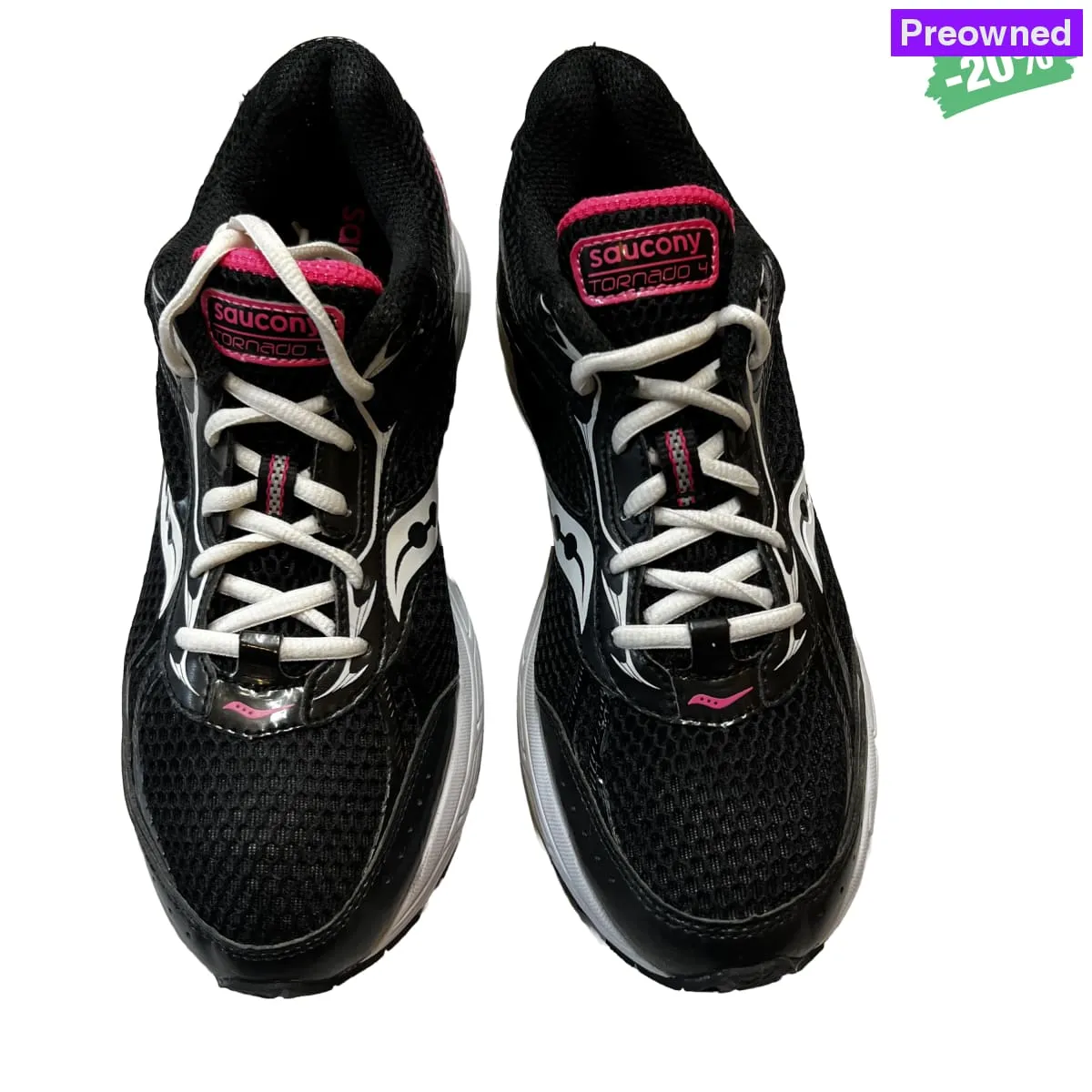 SAUCONY Women's Grid •Tornado 4• Running Shoe - Preowned