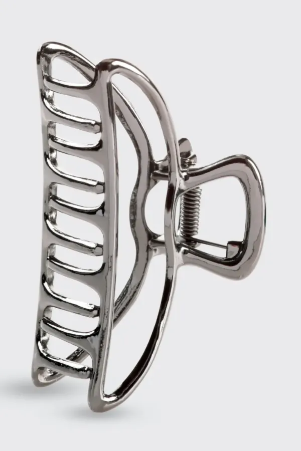 Silver Metal Claw Clip